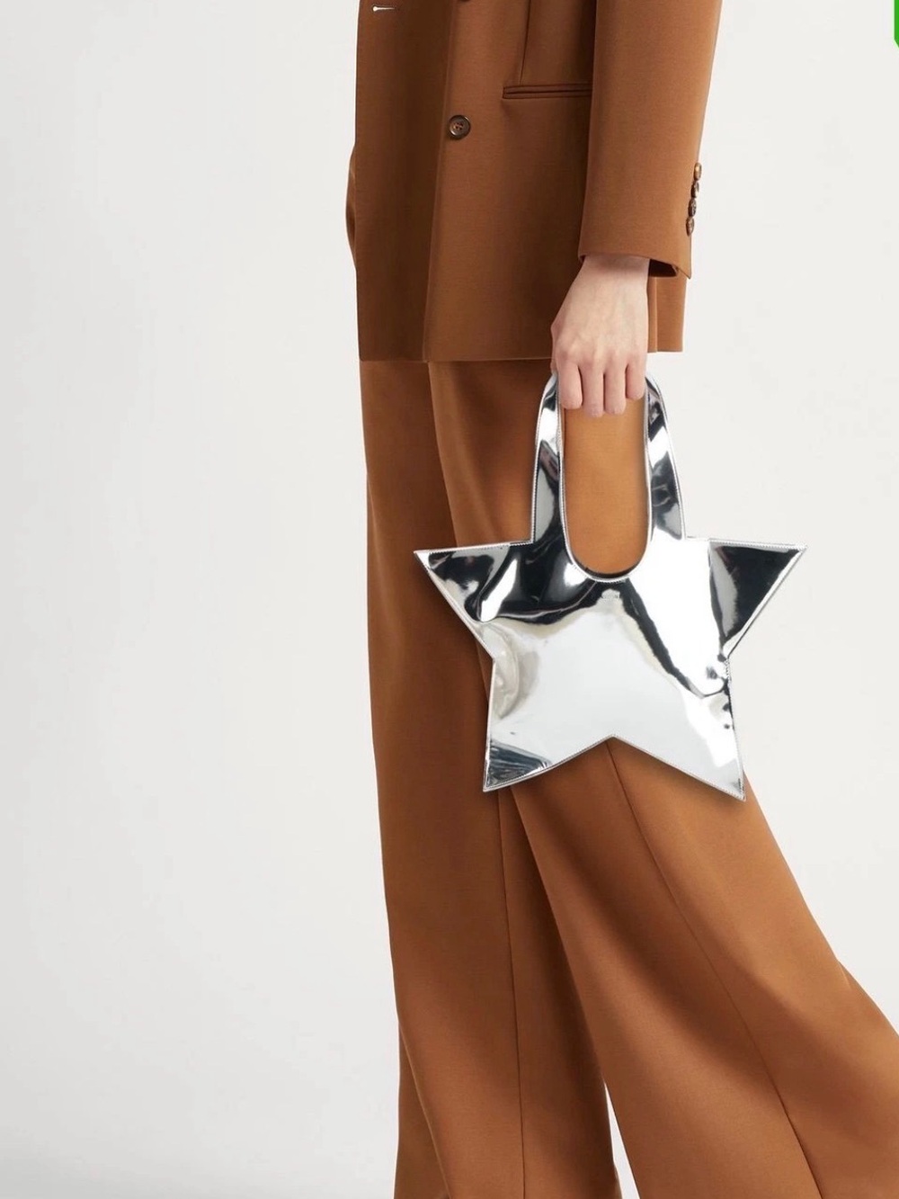 COPERNI Mirrored Star Tote Bag Double Handles